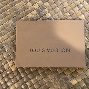 Louis Vuitton box